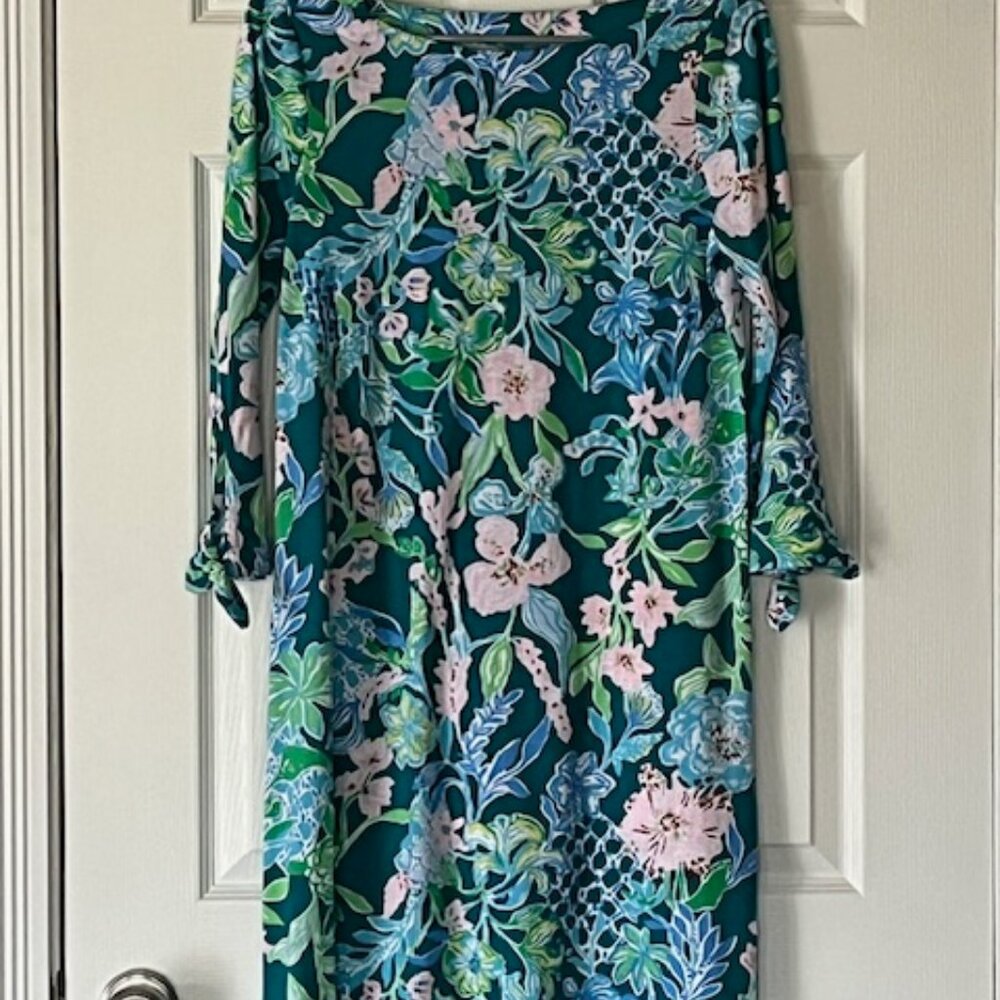 Lilly Pulitzer tropical floral dress